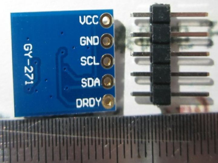 GY-271 HMC5883L โมดูลเข็มทิศเข็มทิศอิเล็กทรอนิกส์สามแกน